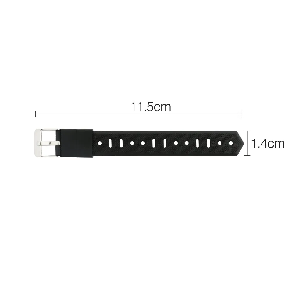 Удлинитель для Fitbit flex 2 фитнес-трекер браслеты-предназначен для больших размеров черных запястья или лодыжки