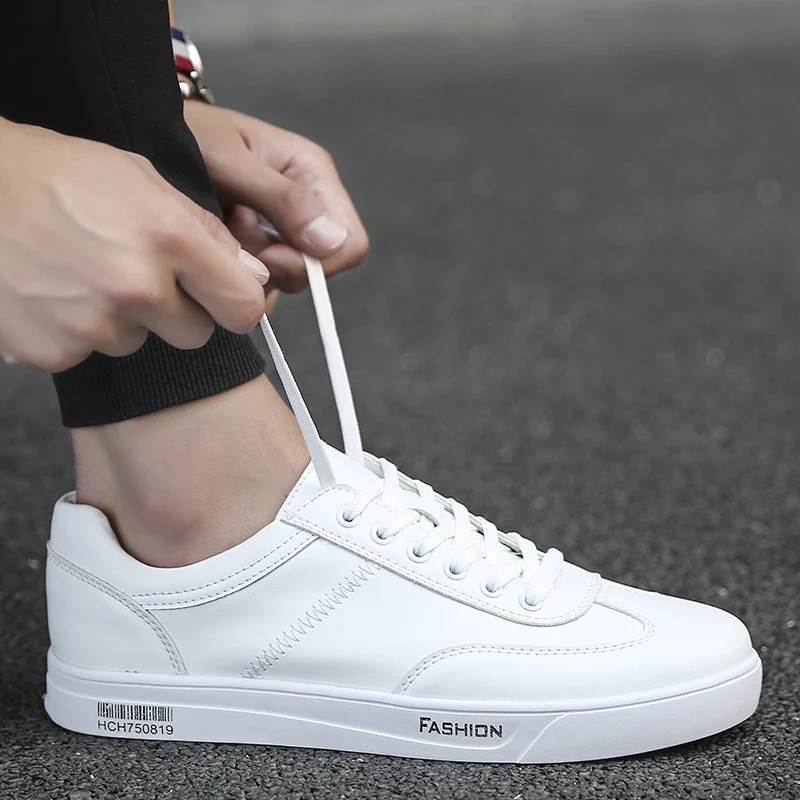 2018 summer new small white shoes Korean version of trend men's casual students' breathable moisture men 5 | Обувь