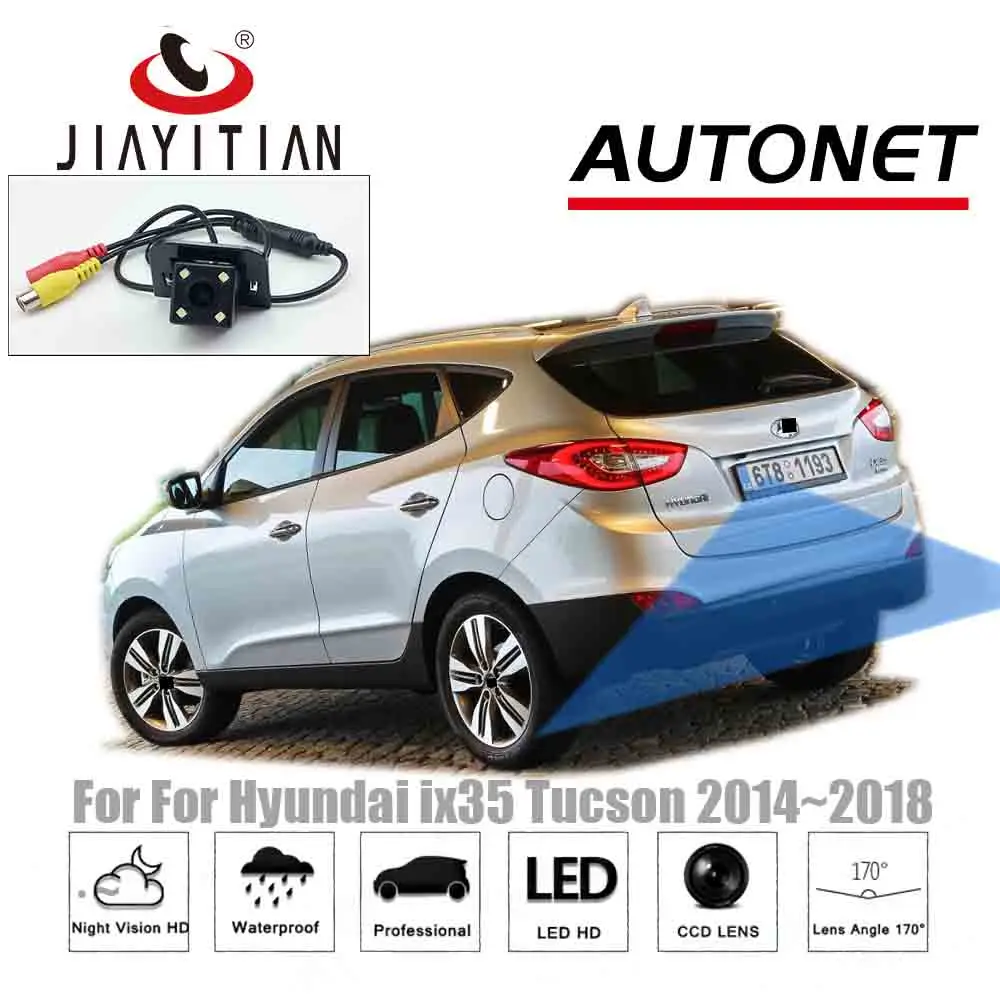 JIAYITIAN Автомобильная камера заднего вида для Hyundai ix35 2014 2015 2016 2017 2018/камера CCD/камера