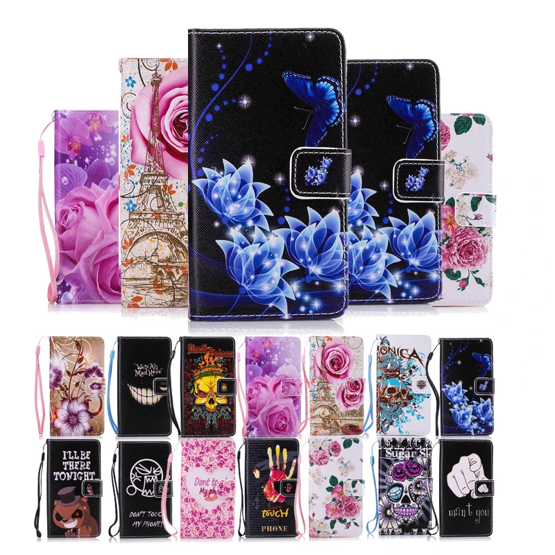 Модный флип-чехол из искусственной кожи, кожаный чехол-кошелек для Wiko Lenny4 Lenny3 Lenny2 Lenny 4 3 2 4G LTE Rose, защитная оболочка для телефона, чехол