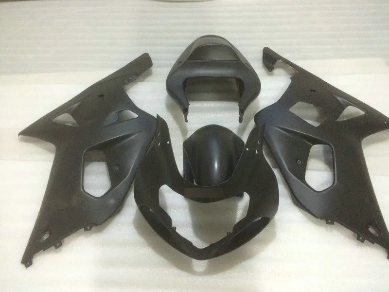 Комплект обтекателей для мотоцикла GSXR600 750 01 02 03 GSXR 600 GSXR750 K1 2003 2001 2002 матовый черный