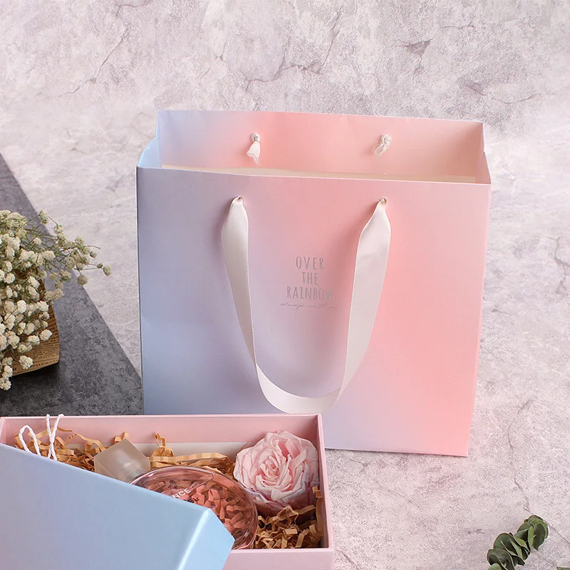 5 шт. постепенно подарочный бумажный пакет оригинальная сумочка rraduation season cosmetics