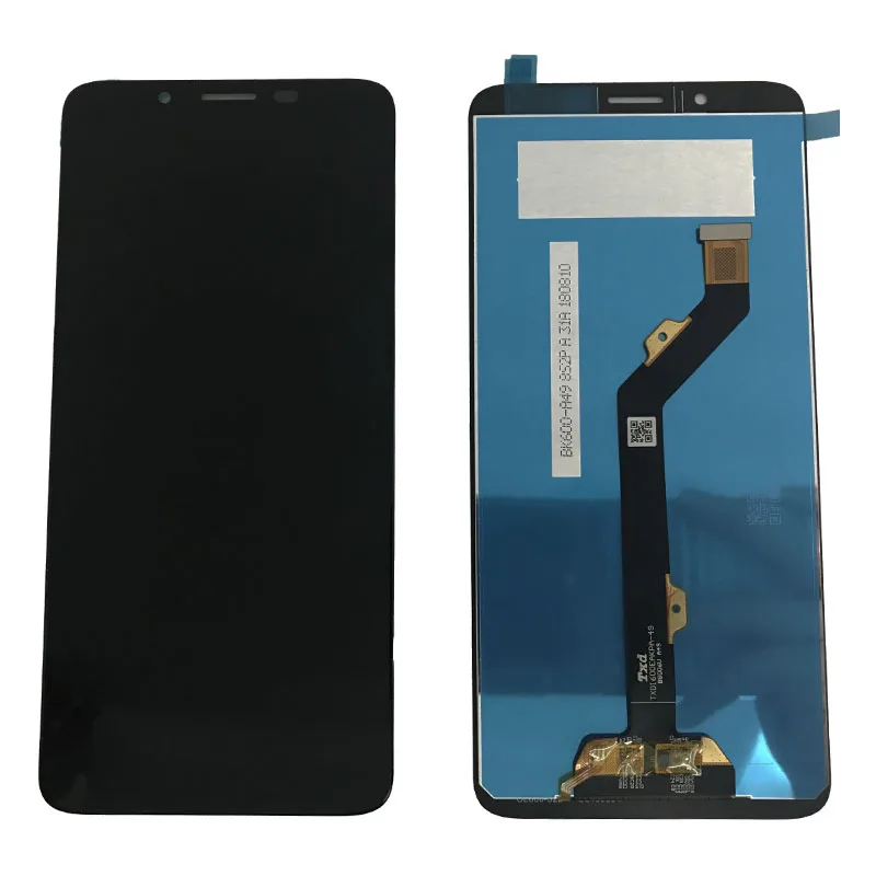 Для Infinix Hot 6 X606 Полный ЖК дисплей + кодирующий преобразователь сенсорного экрана в