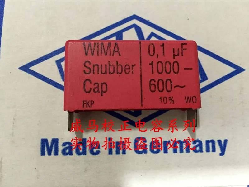 2020 флейта 5 шт./10 шт. немецкая WIMA Snubber Cap 1000V 0 1 мкФ 104 100n P: 37 Бесплатная доставка |