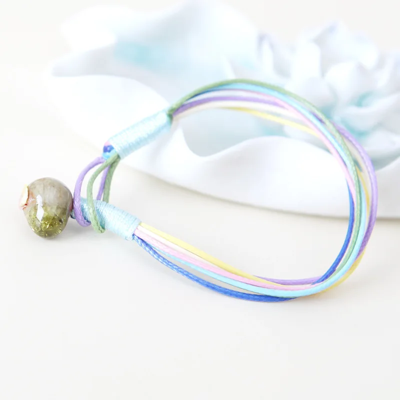 SUPIN Мода Романтический ручной работы цвет керамика многослойный браслет для