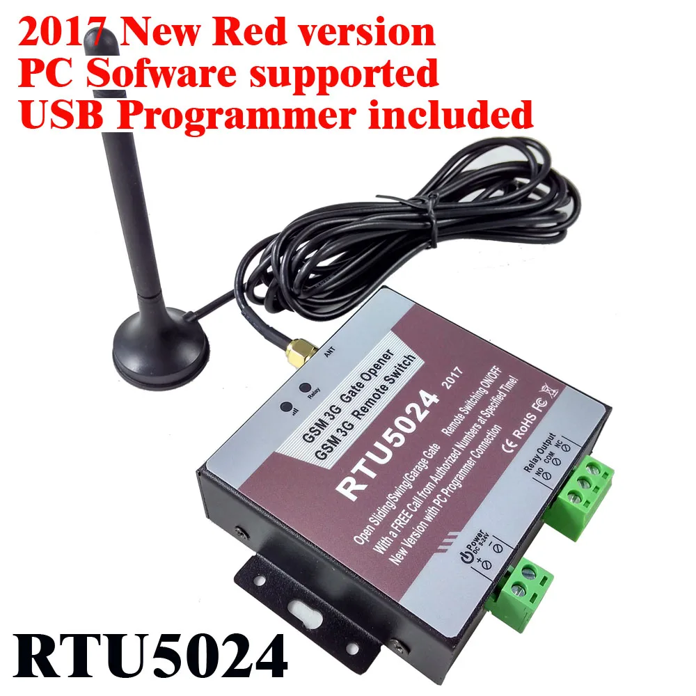 Бесплатная доставка Новинка RTU5024 GSM штопор для ворот релейный переключатель