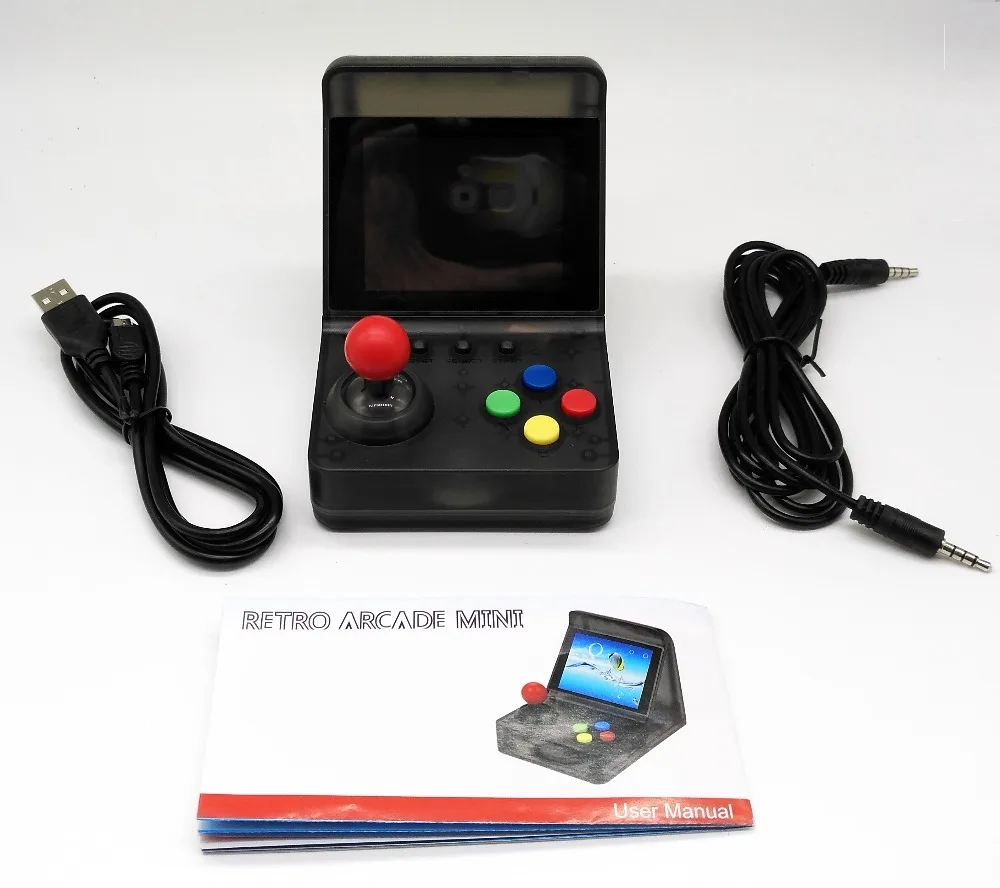 Ретро Мини Портативная аркадная игровая консоль встроенный 520 игр с TF слотом для карт GBA для Snes для Nes для Sega megadrive игр