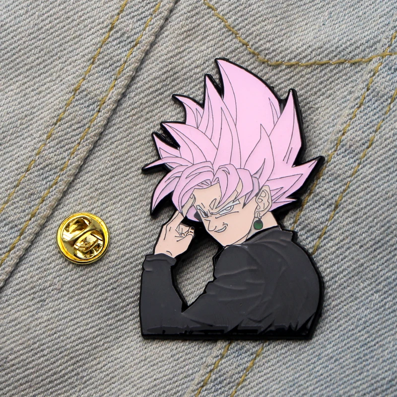DMLSKY Dragon Ball Art эмалированные булавки и броши-значки для лацкана рюкзак сумки значок одежда украшения подарки M3398