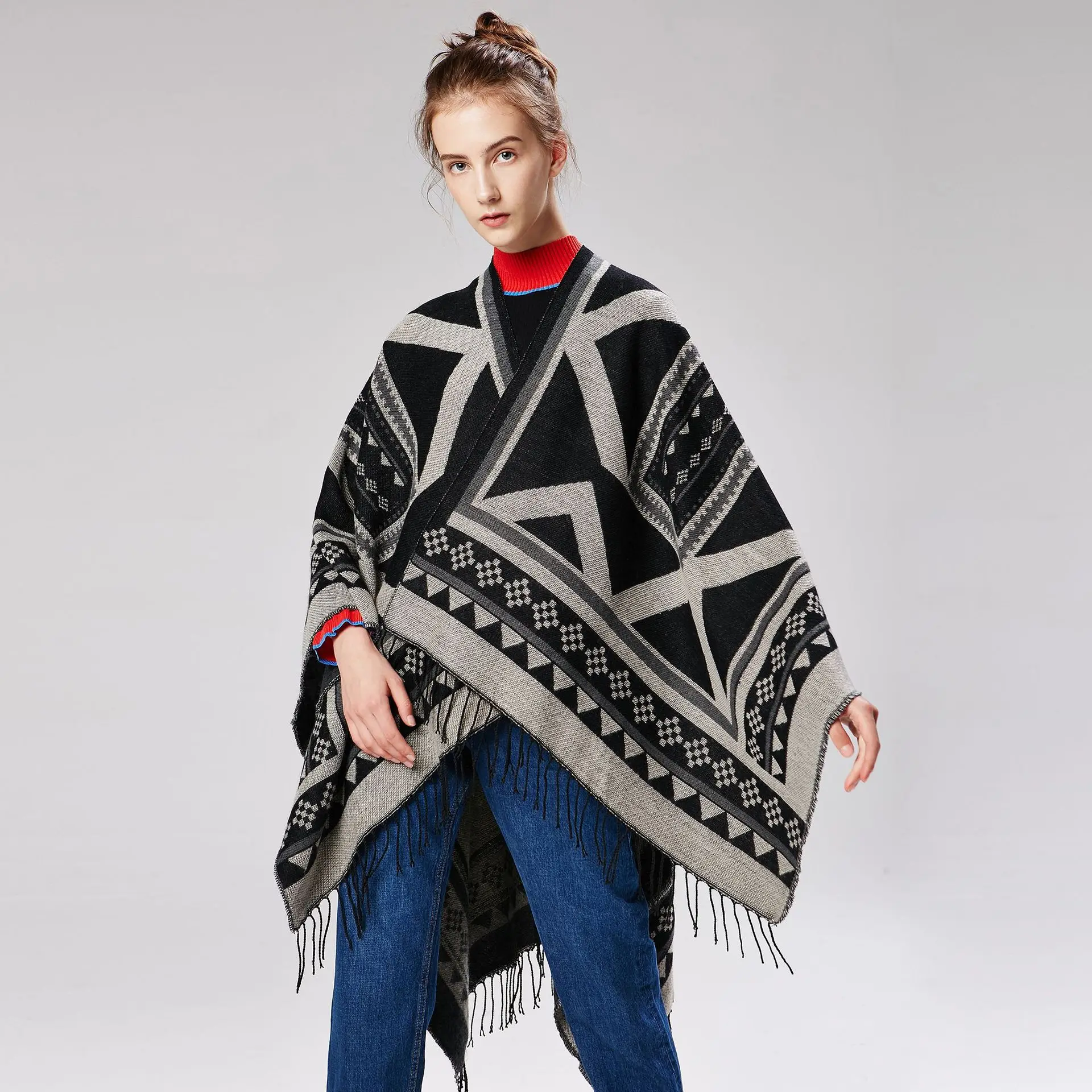 FashionTassels зимний шарф для Для женщин теплые девушки длинный мягкие женские