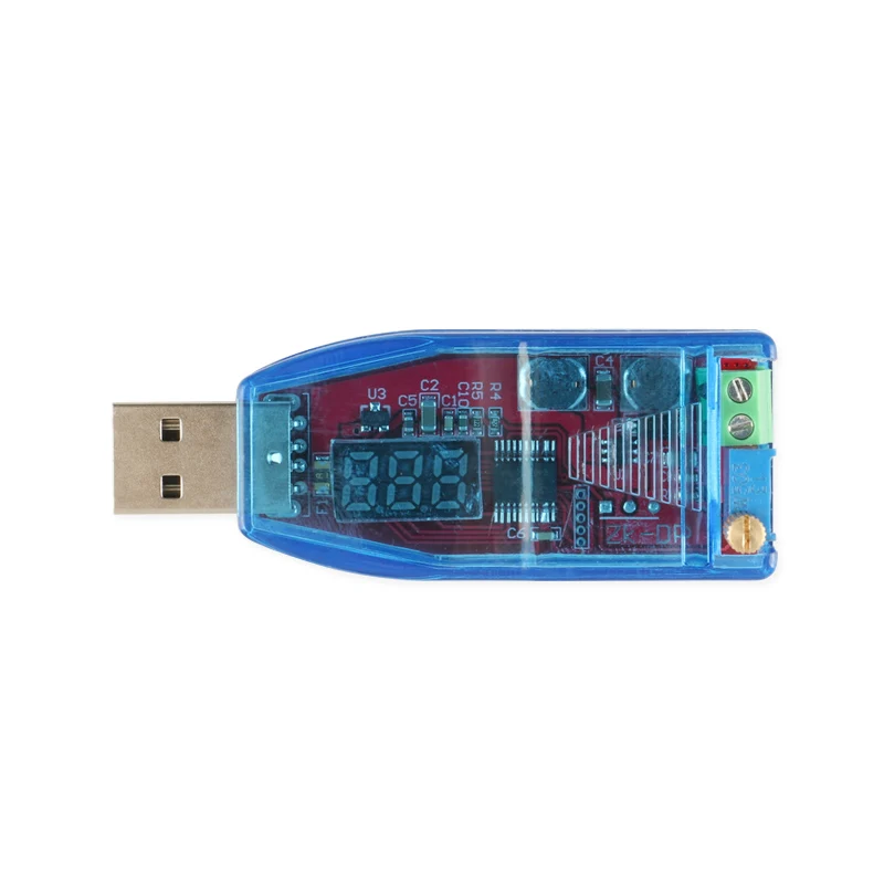 Регулируемый USB модуль регулятора напряжения источника питания 5 В до 3 9 в 12 24 DP