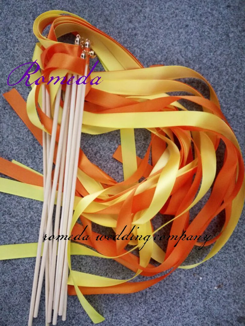 Бесплатная доставка (50 шт./лот) Стильная оранжевая и желтая с золотым