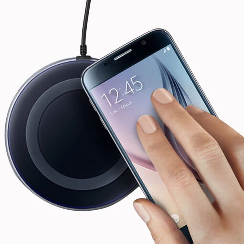 Беспроводное зарядное устройство UEESFIT Qi для iPhone X 8 Samsung Note S8 Plus S7 S6 Edge|Зарядные