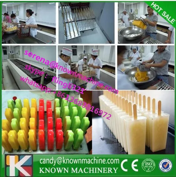 Нержавеющая сталь Экспорт ЕС водяного охлаждения/воздушного охлаждения эскимо