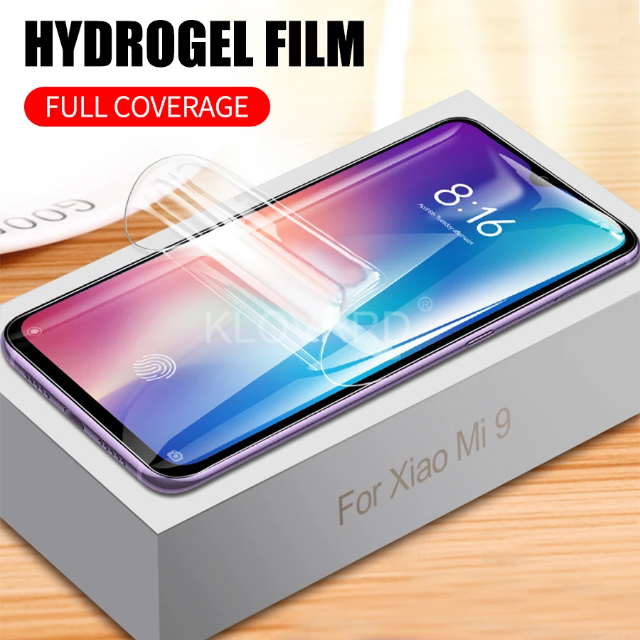 Мягкая защитная пленка на весь экран для Xiaomi Mi 6 Mix 3 2S Note MAX 2 A1 A2 Lite 6X Black Shark Helo