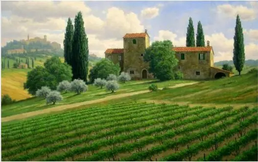 Постер для украшения стен дома цельный тканевый постер с изображением ландшафта