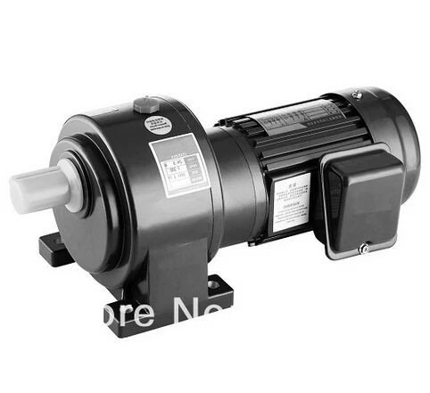 Однофазный электродвигатель переменного тока 200 Вт с горизонтальным креплением