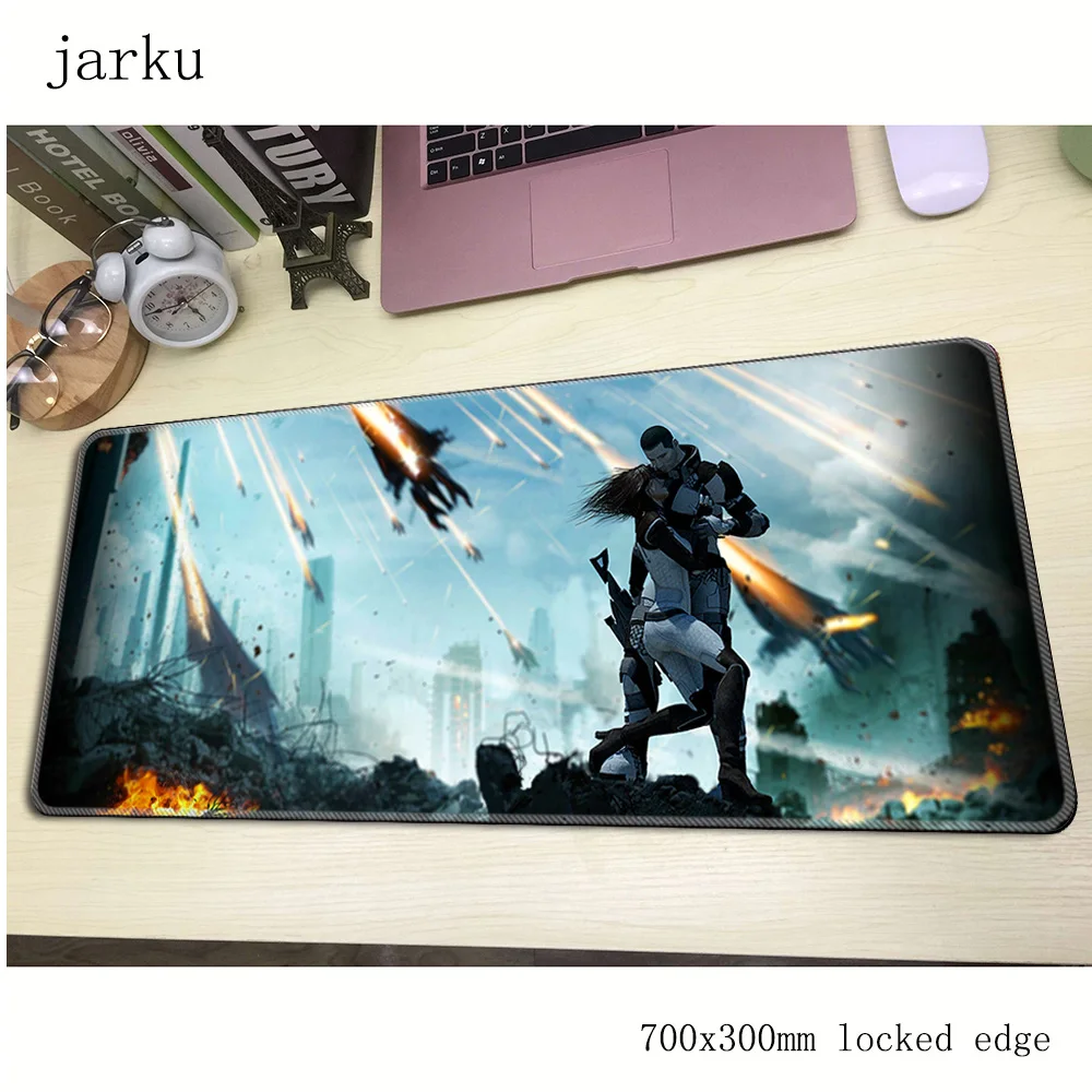Коврик для мыши с массовым эффектом геймерский коврик 700x300 мм большой игровой
