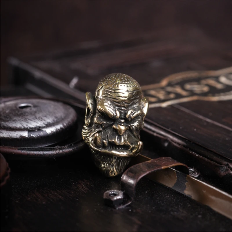 EDC World Of Warcraft инструменты Паракорд латунный нож Бусины Металлические Подвески браслет аксессуары для выживания DIY кошелек Паракорд бисер