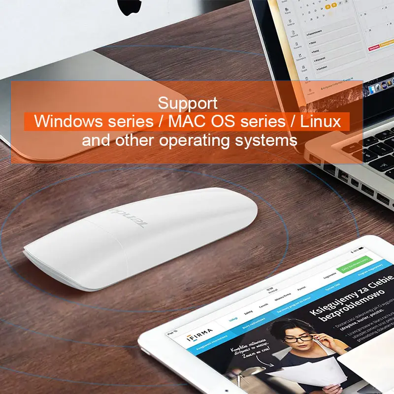 Tenda U12 AC1300 Беспроводной двухдиапазонный USB Wifi адаптер Utral Fast mini 2 4 ГГц и 5G антенна 802.