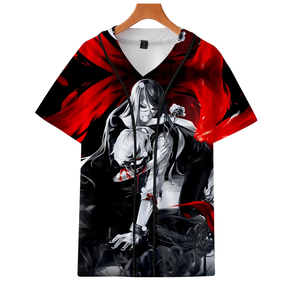 Новинка 2019 куртка tokyo ghoul легко сочетающаяся одежда осенняя бейсбольная унисекс с