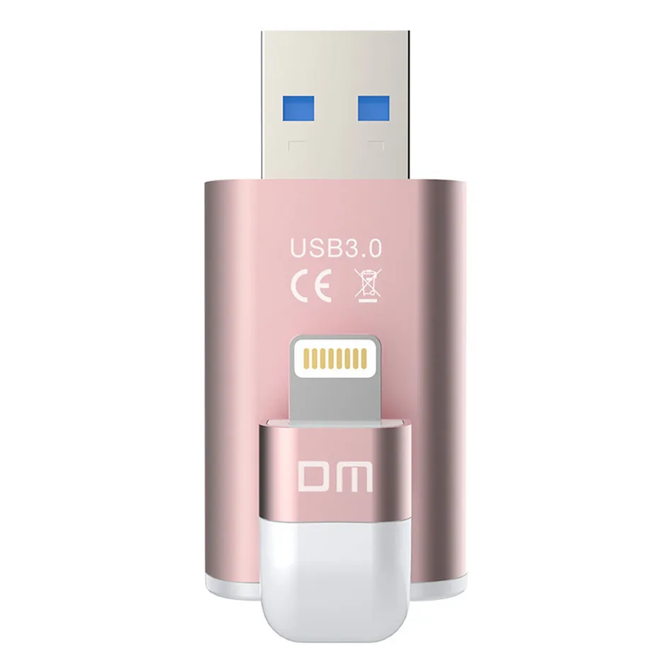 Оригинальный DM APD003 8 Булавки 32 ГБ 64 128 USB 3.0 U диска флэш накопитель Совместимость с