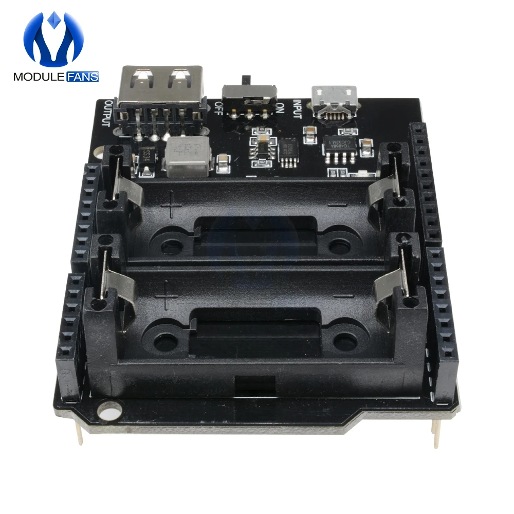 ESP8266 ESP32 2 Двойной 16340 перезаряжаемый литиевый аккумулятор зарядное устройство