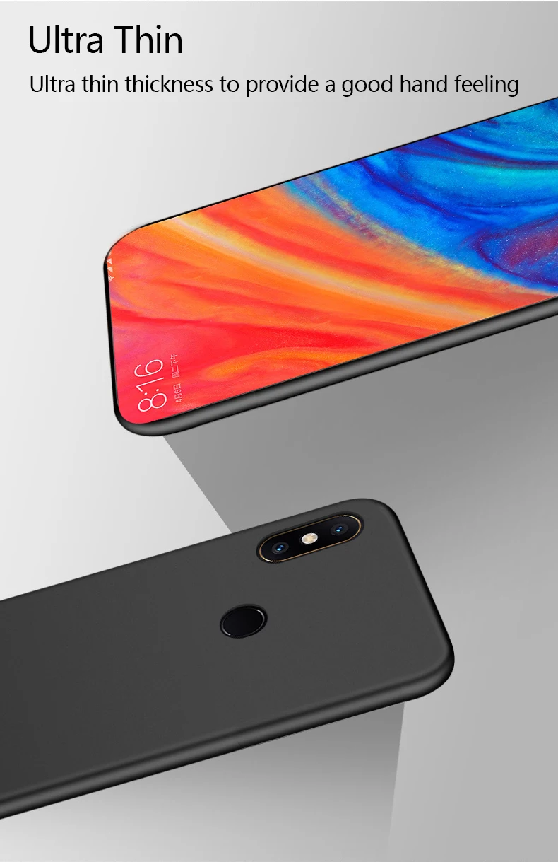 Xiaomi mi x 2 s Чехол Тонкий Ультратонкий Жесткий Чехол для Xiaomi mi Mix 2 s 2 s задняя крышка для телефона Xio mi x2s Новинка