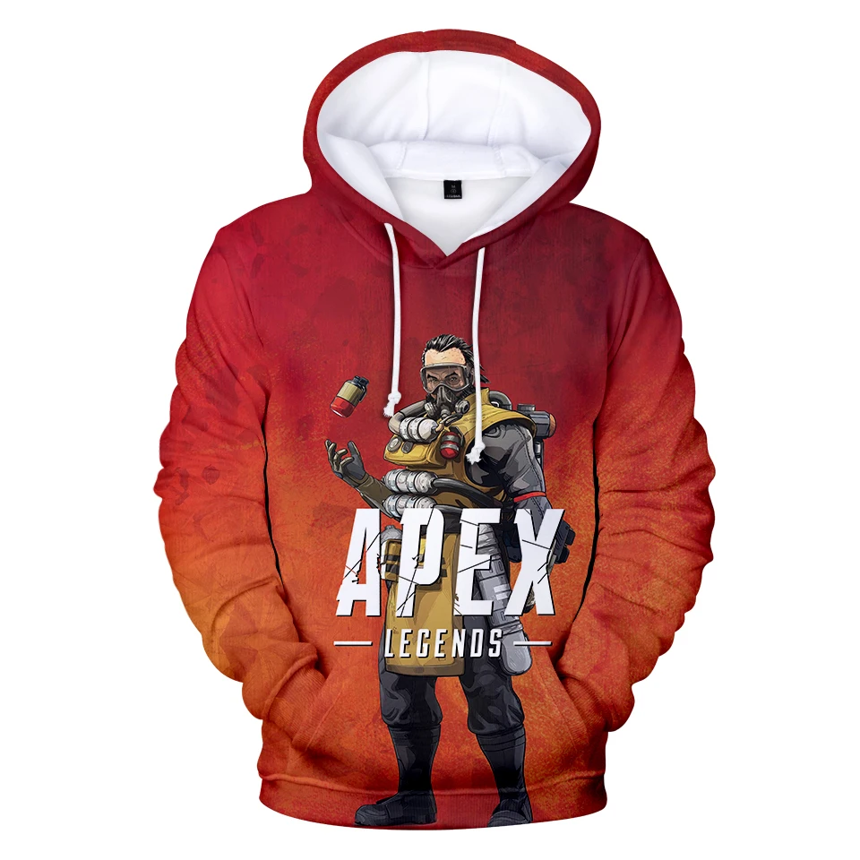 Новые Apex легенды 3d толстовки Модные мужские/wo мужские Осень зима пуловер kpop для
