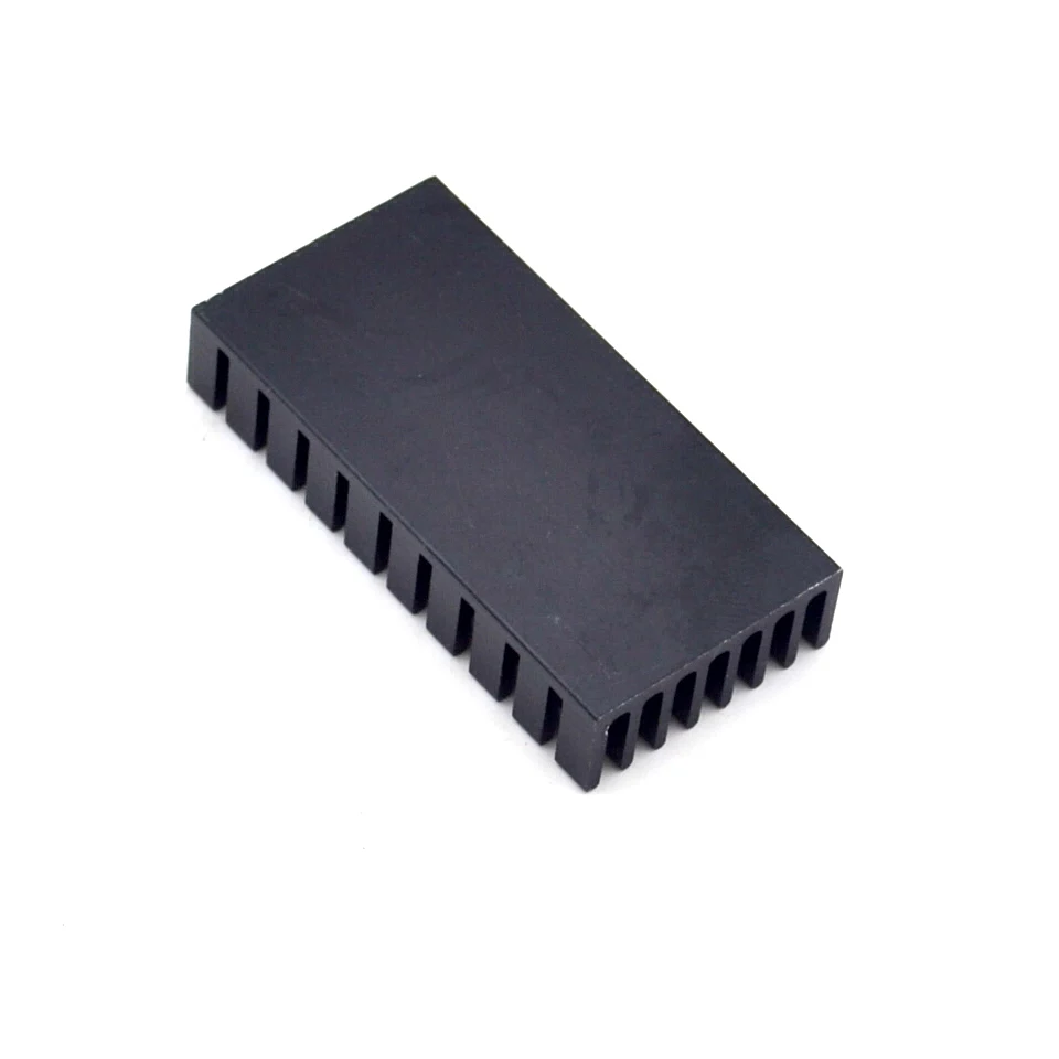 5 шт. Радиатор 50*25*10 мм (черный слот) Высококачественный радиатор|heat sink|heat sink