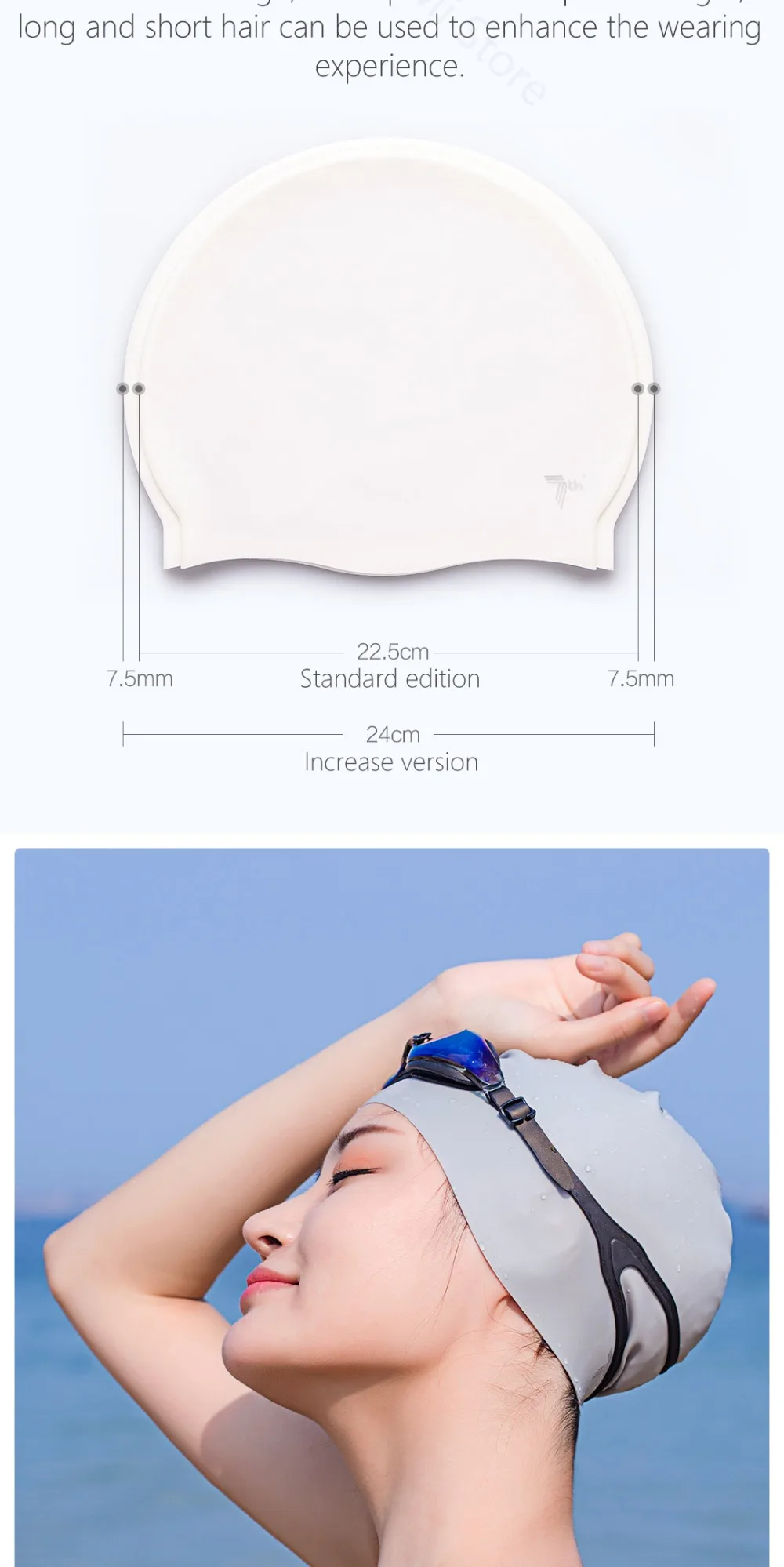 Xiaomi Mijia умный дом TS плавательные очки Водонепроницаемые силиконовые очки 3D очки для взрослых регулируемые для женщин мужчин с 7-й крышкой