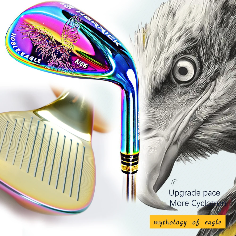 Клюшки для гольфа клиновидные стальные многоцветные 50/52/56/58/60 три шт. покупки