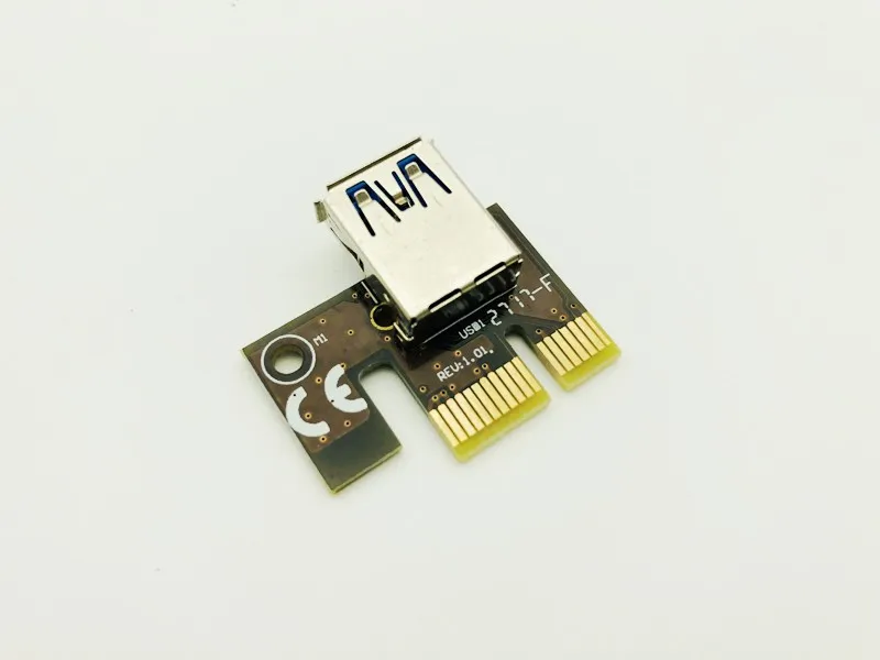 Riser PCI E Express Card 1x к 16x USB 3 0 кабель для передачи данных SATA 6Pin IDE Molex блок питания BTC