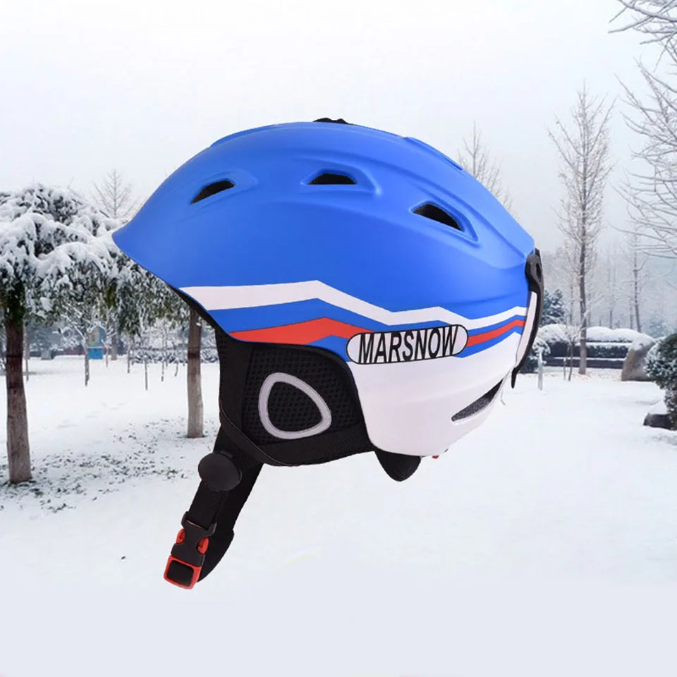 Ski Helmet Without Goggles Snowboard Men/Women/Kids Snowmobile Motorcycle Skis/Sled Mask Winter Snow Warm Fleece | Спорт и
