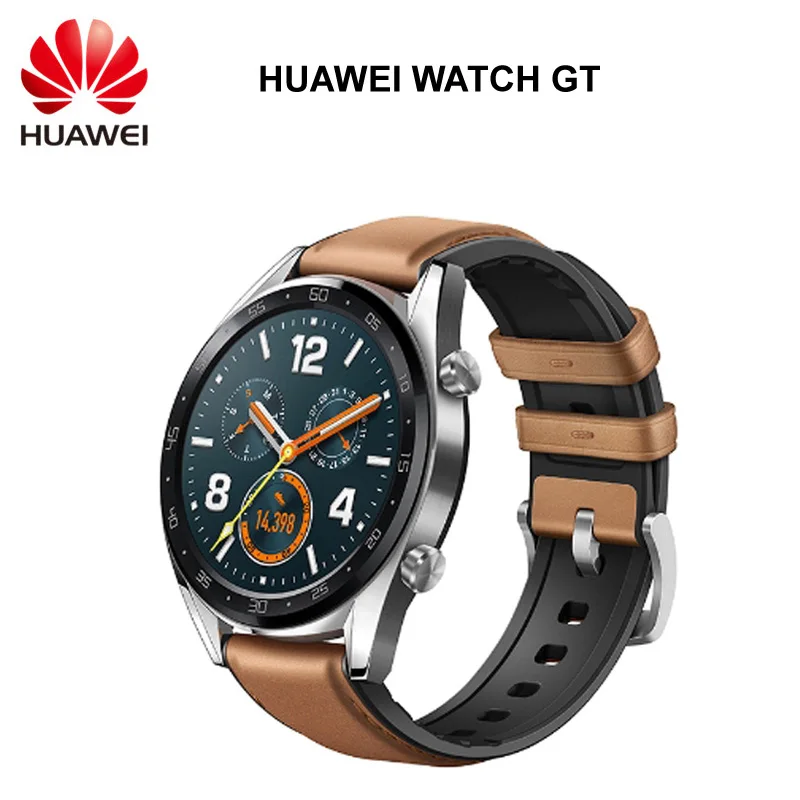 Умные спортивные часы HUAWEI GT 1 39 дюймов AMOLED цветной экран пульсометр GPS для