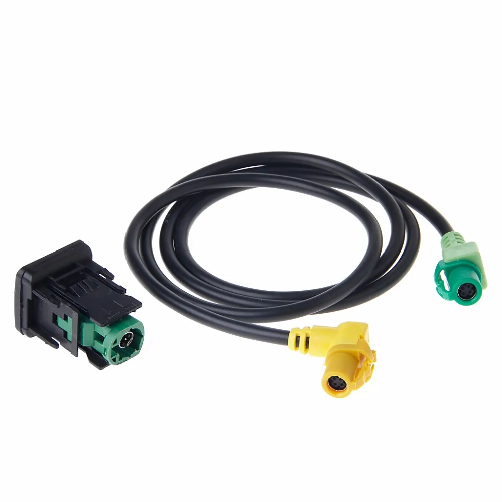 Горячий OEM USB кабель переключения подходит для GOLF SCIROCCO RCD510 RNS315 MK5 MK6 кабели 95 см