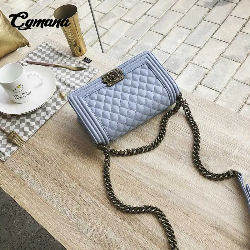 CGmana женская сумка 2018 роскошные сумки женские дизайнерские простые на плечо
