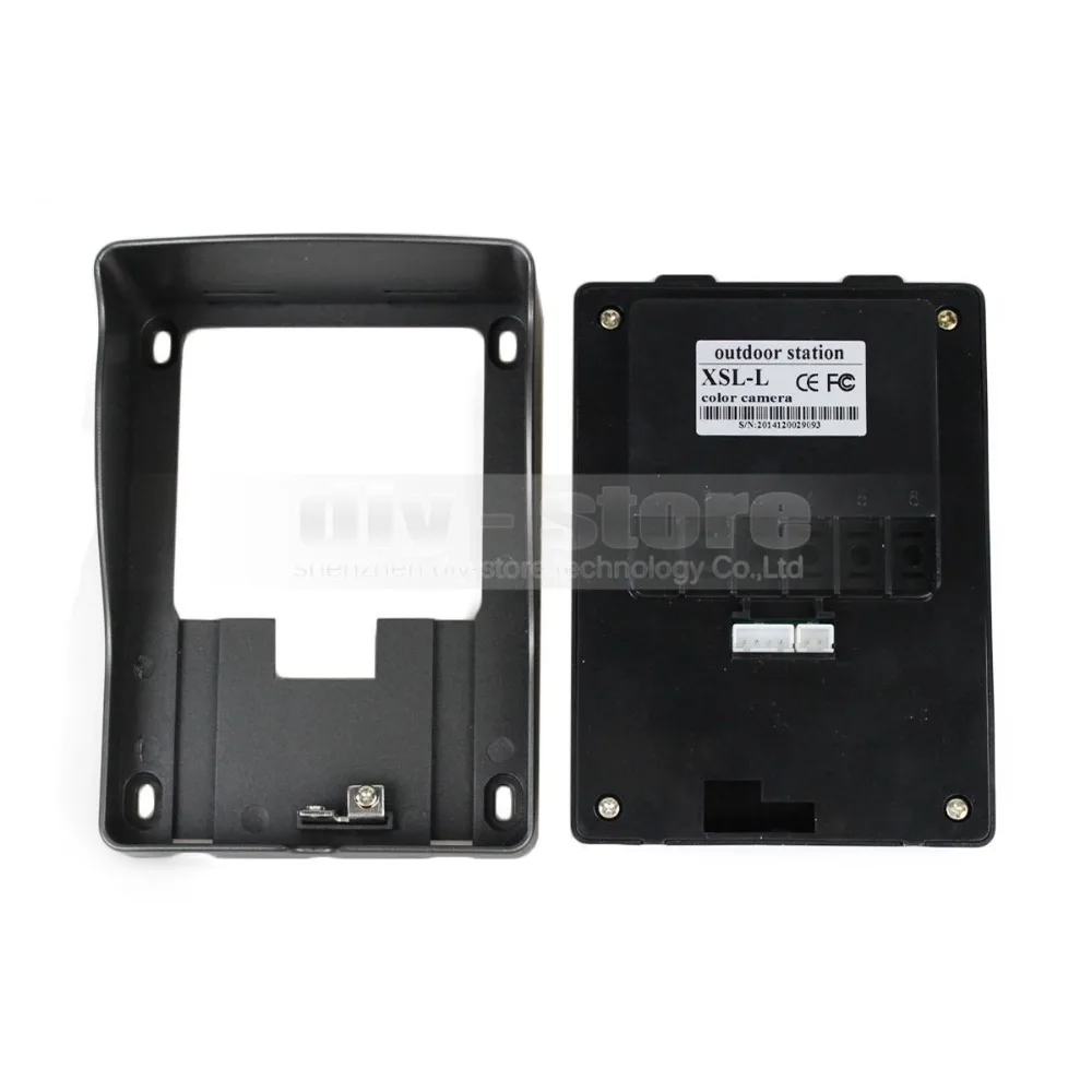 

DIYSECUR 4.3 inch TFT LCD Indoor Monitor + 600 TVLine HD Camera IR Night Vision Video Door Phone Video Intercom 2V2