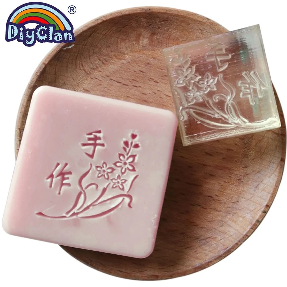 Форма для мыла ручной работы Z0097SZ размер в ассортименте|pattern stamp|stamp patternsoap stamp |