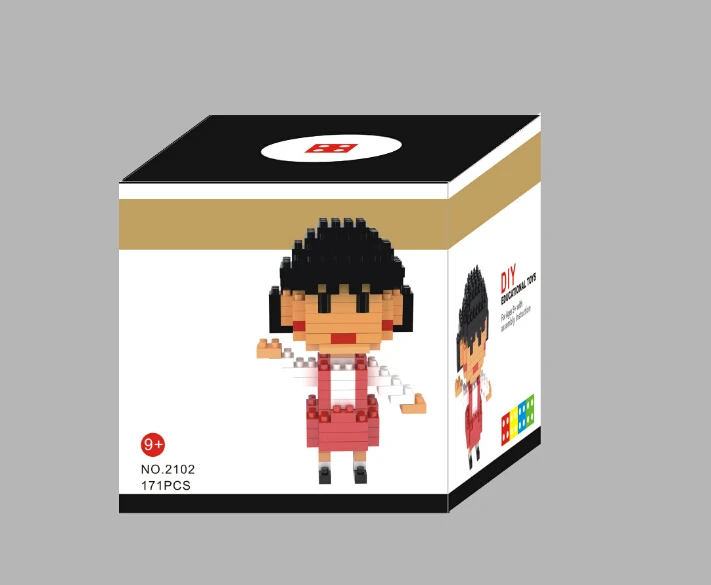 Оптовая продажа Weagle блоки строительство игрушки мультфильм Chibi микро карты | Блочные конструкторы -32257282333