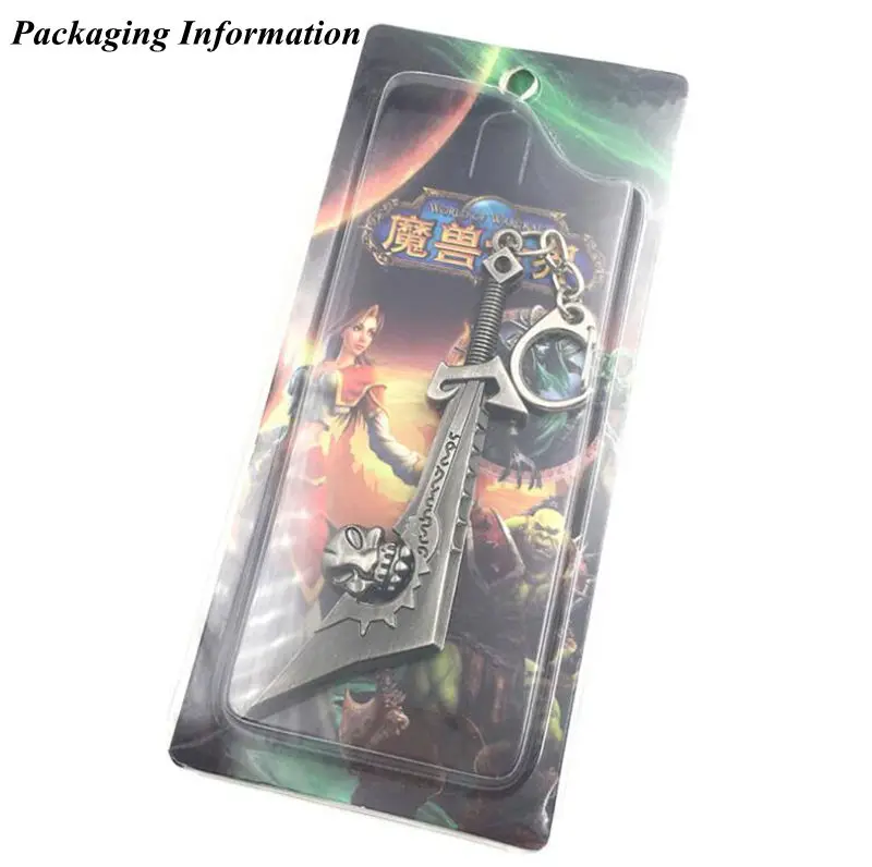 WOW коллекция брелок 12 см модель оружия король лича Frostmourne The orde Alliance для игры Сувениры для поклонников подарки