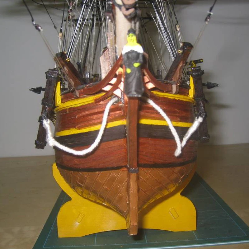 Деревянные комплекты моделей корабля Diy развивающая Игрушечная модель лодок