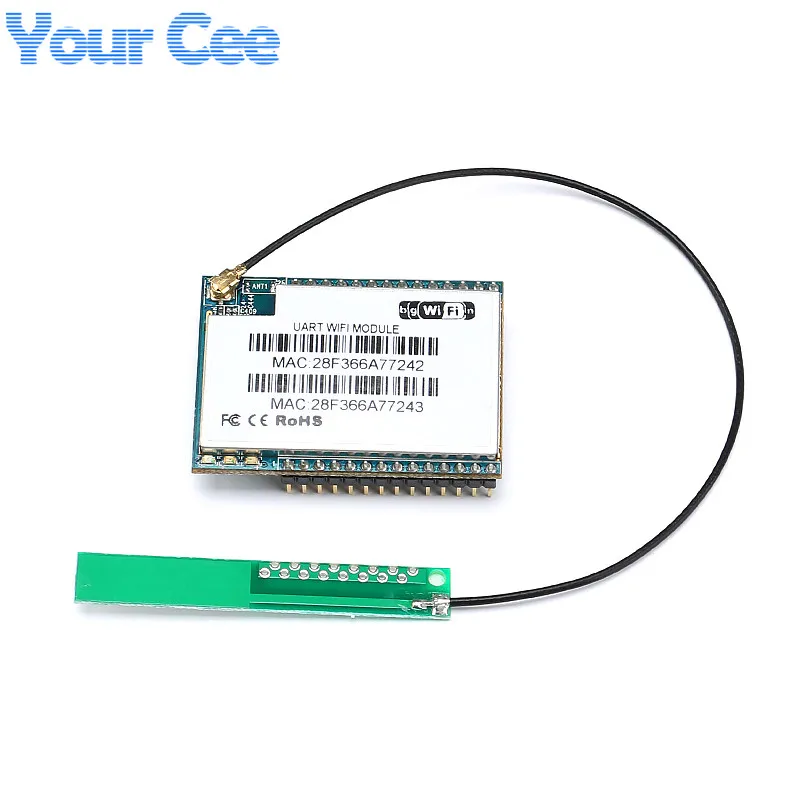 5 шт. HLK RM04 Uart серийный порт в Ethernet Wi Fi беспроводная сеть модуль конвертации с
