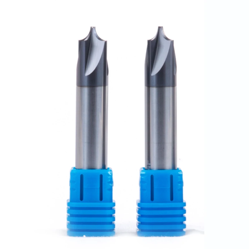 

1pcs R1.5 R2 R2.5 R3 R4 R5 50L 60L 75L HRC55 4flutes inside concave Radius end mill for chamfer cutter CNC cutter bits