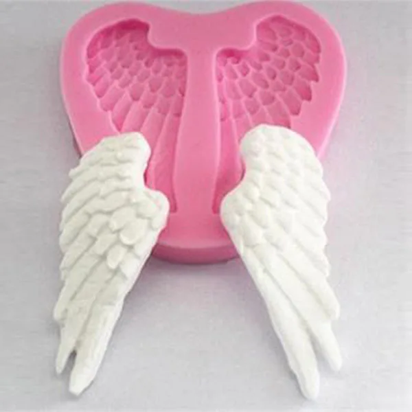 Крылья Ангела силиконовые формы DIY выпечки Sugarcraft помадки украшения торта