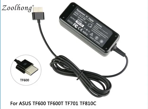 

15V 1.2A 18W for ASUS EEE pad TF600 TF600T TF701T TF810 TF810C portable Tablet AC Power adapter charger