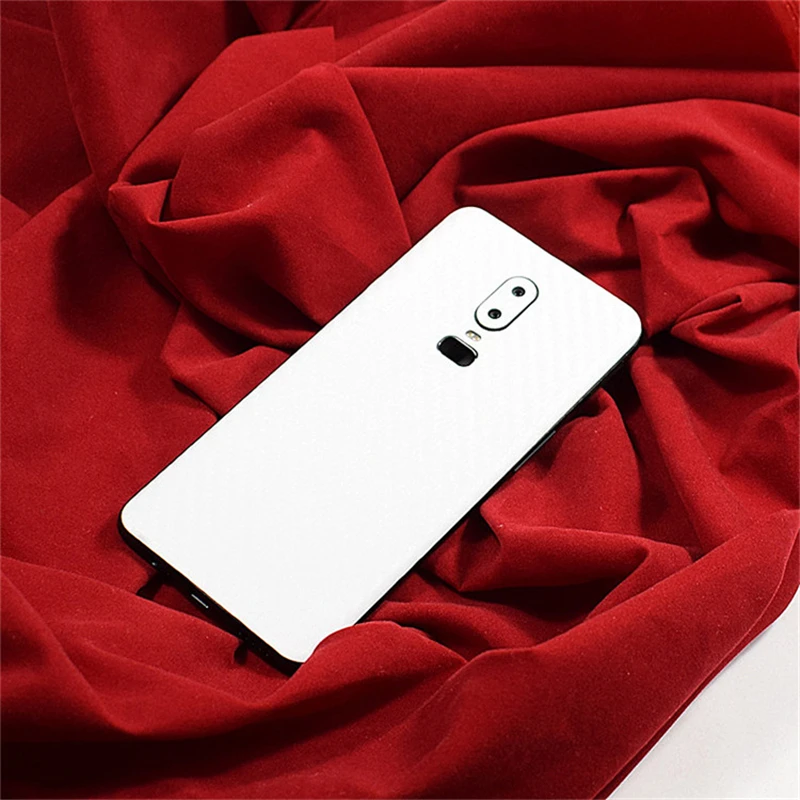 Пленка наклейка для OnePlus 7 Pro 3D красочное углеродное волокно Skins пленка на заднюю