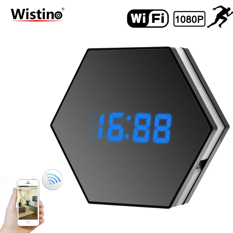 Wi Fi мини камера 1080P охранная сигнализация CCTV домашние часы Беспроводная няня ip P2P