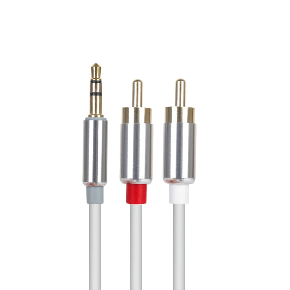 1m 3.5 Male to 2 Audio Cable 3.5mm Copper Speaker Line Stereo | Электроника
