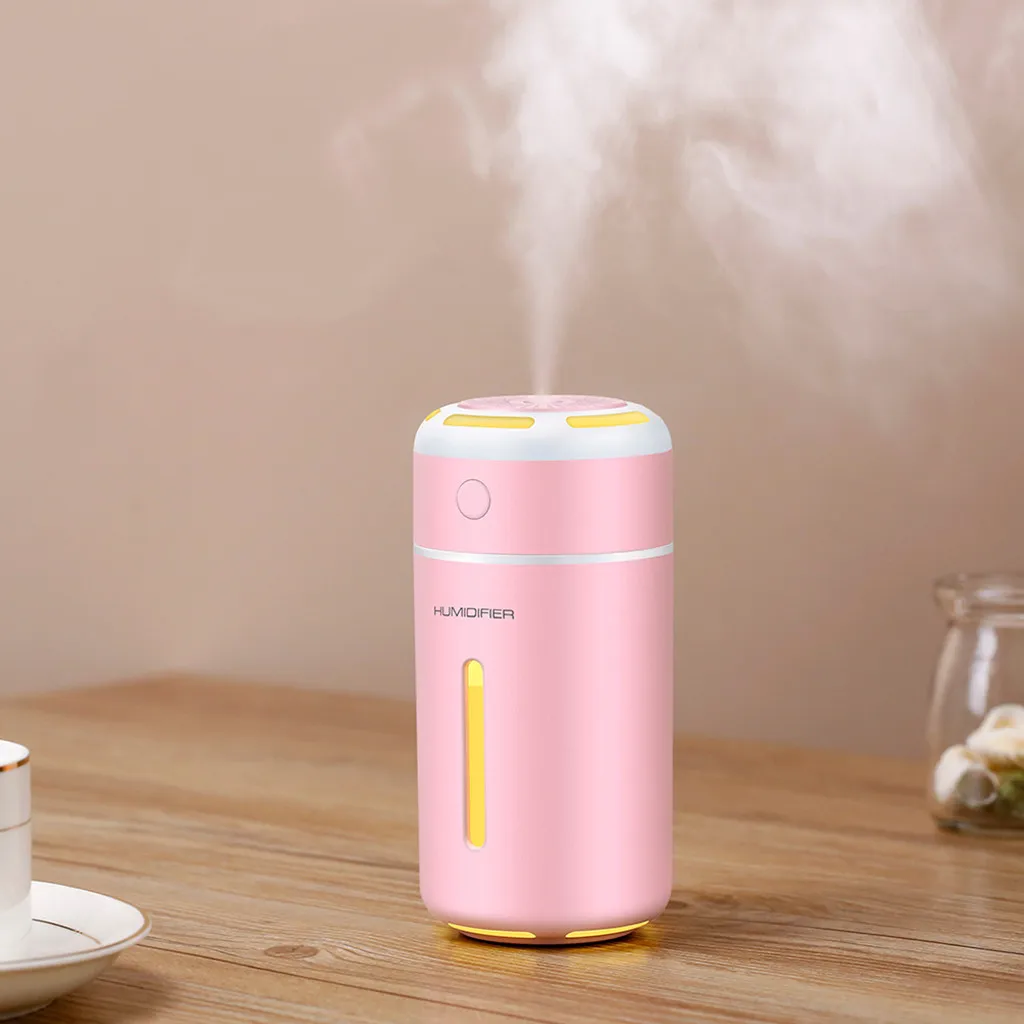 USB LED ультразвуковой увлажнитель воздуха для дома и офиса автомобиля очиститель