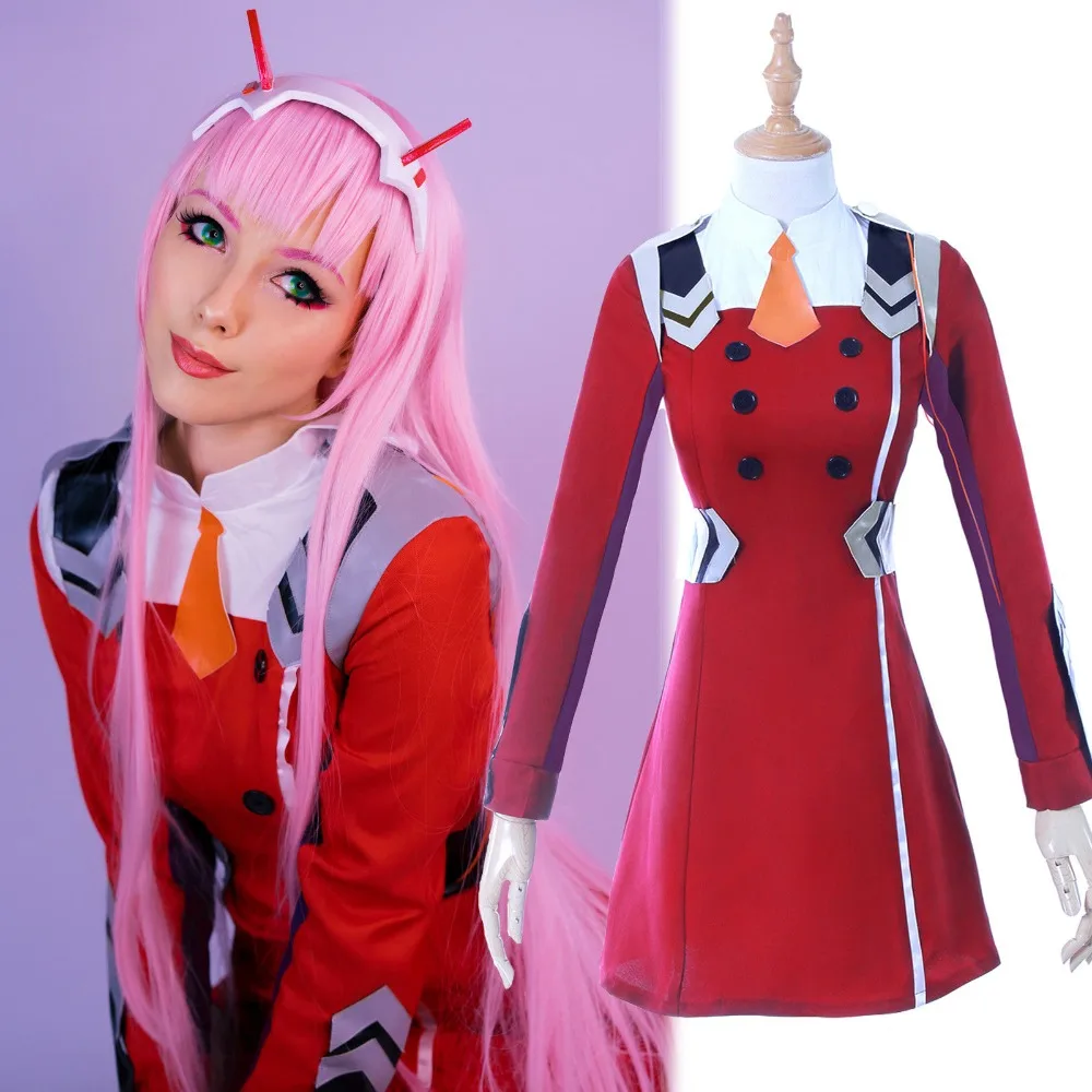 Костюм для косплея костюм хэллоуина варлинг во фране 02 ZERO TWO|Костюмы из фильмов и